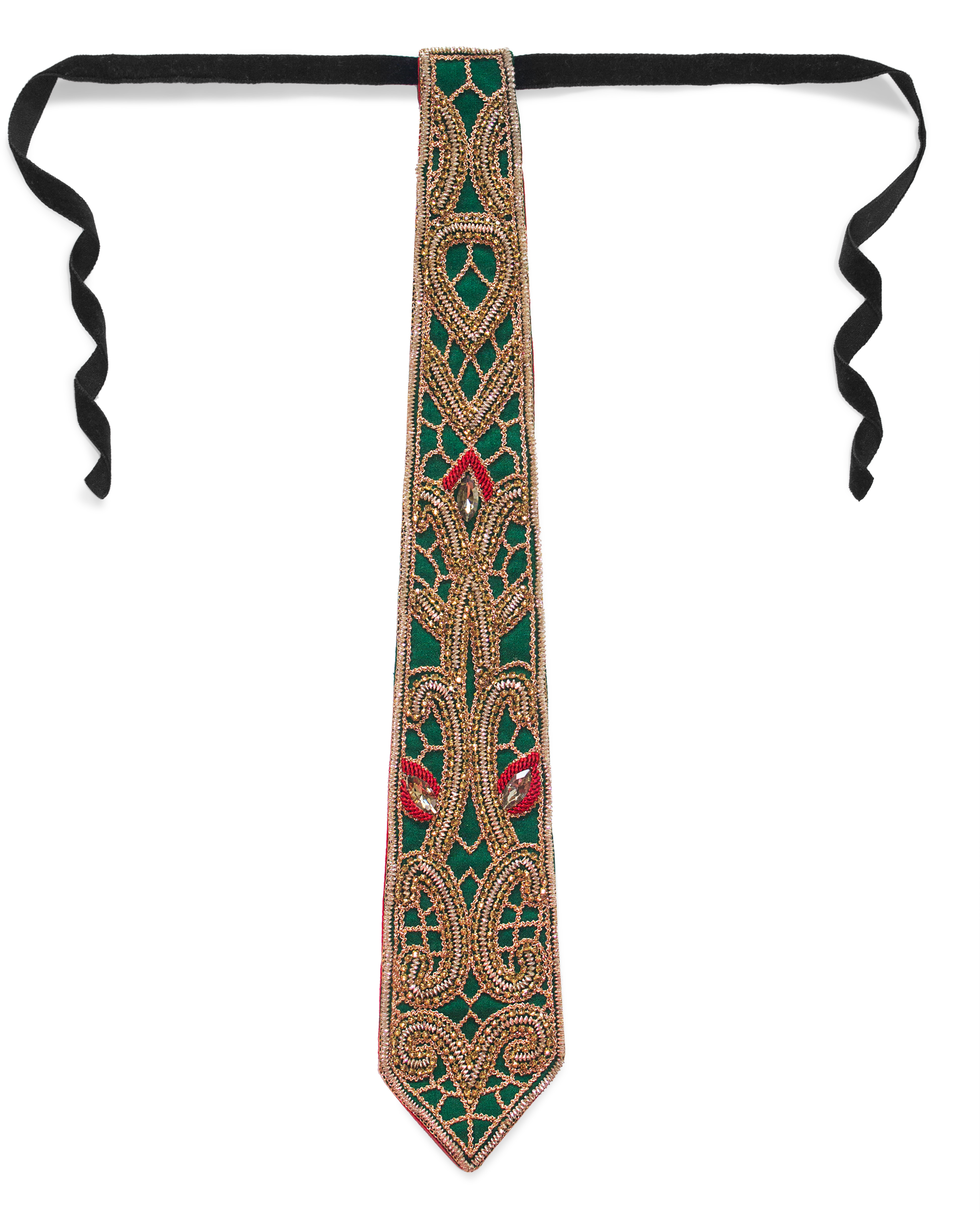 Hand Embellished Tie